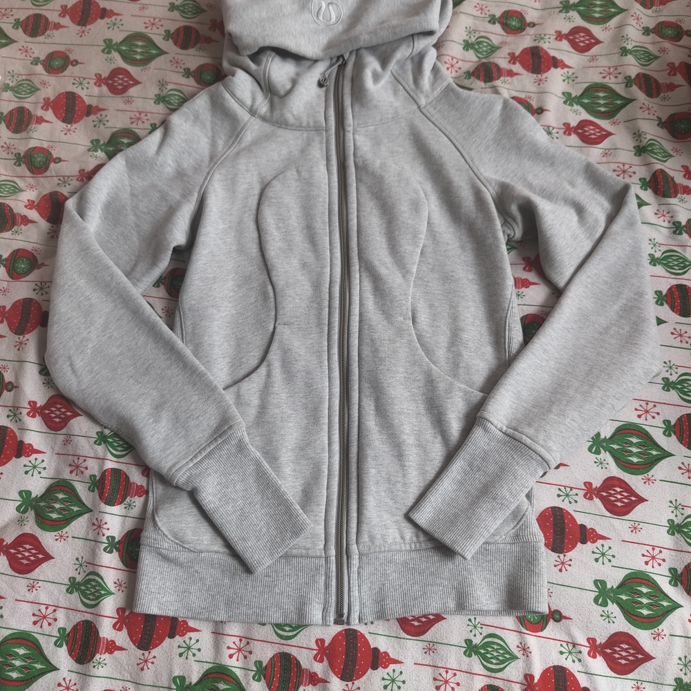 Lululemon Gray Scuba Hoodie